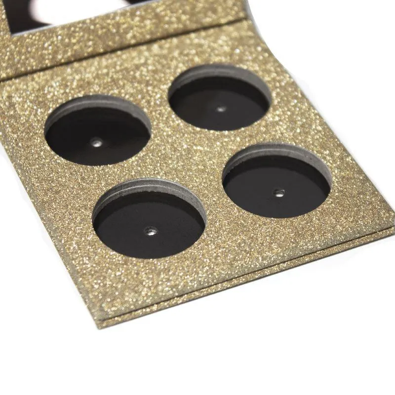 26mm Glittery Gold Palette 4 Cavity