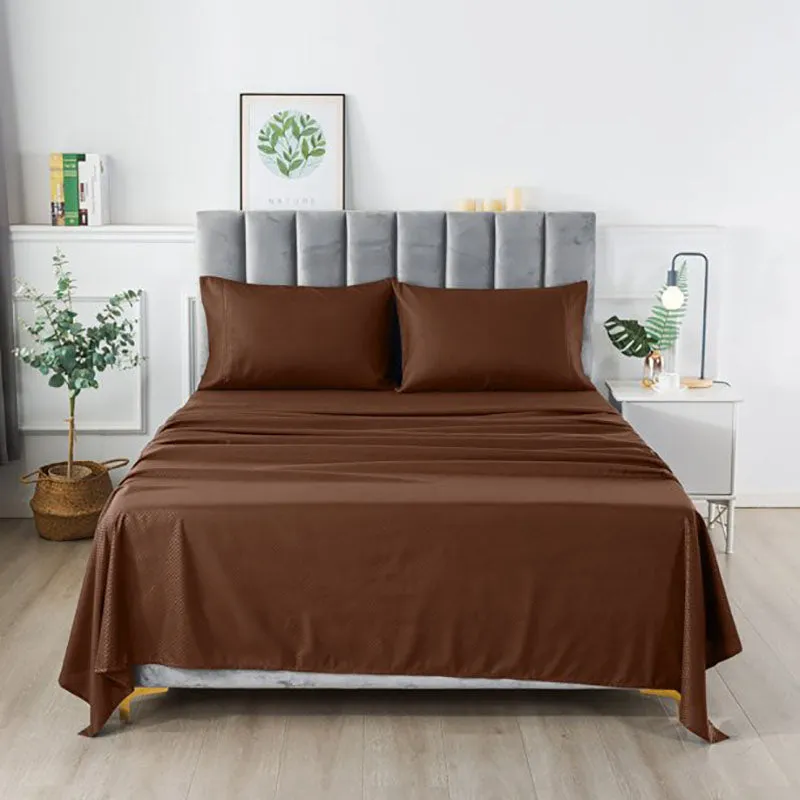 4-Piece Checkered Sheet Set