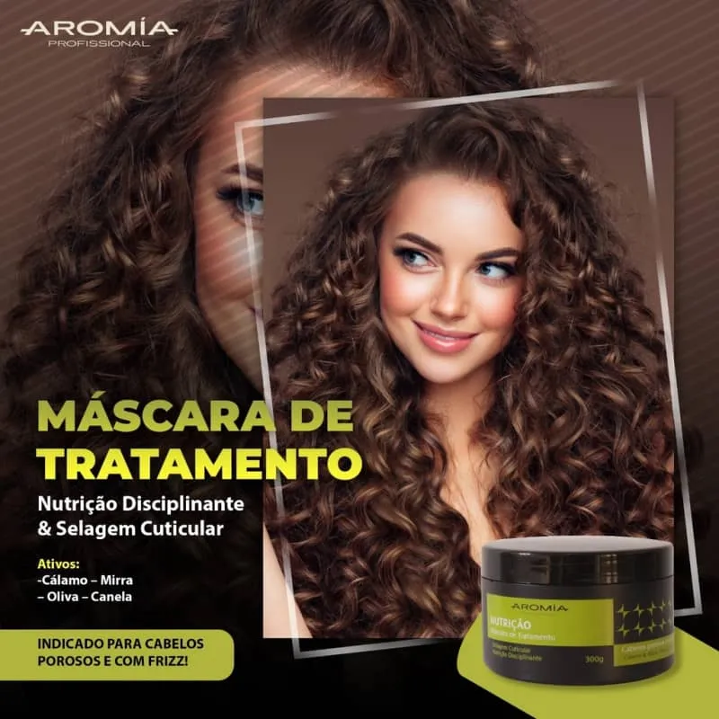 Aromia Cosméticos Nutrition- 300g Capillary Mask