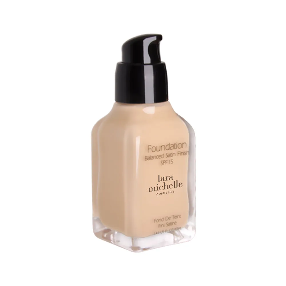 Balanced Satin Finish Foundation (Medium to Full Coverage)