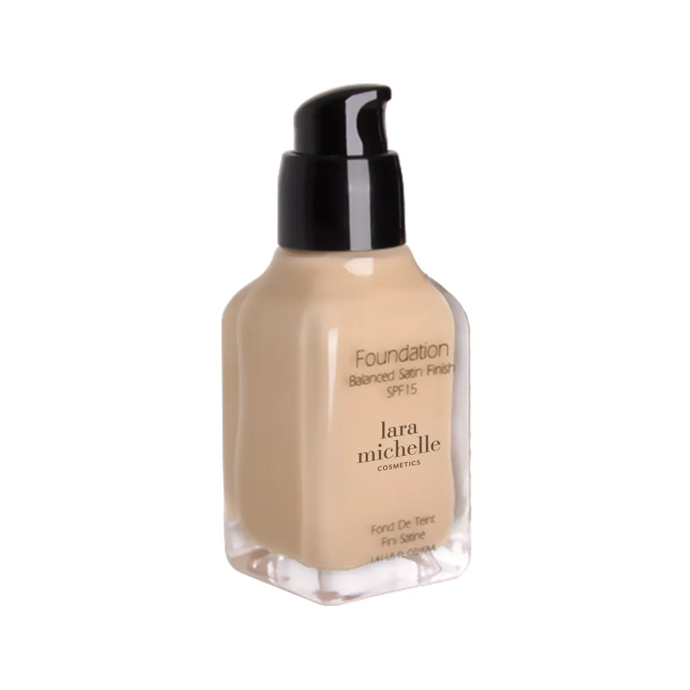 Balanced Satin Finish Foundation (Medium to Full Coverage)