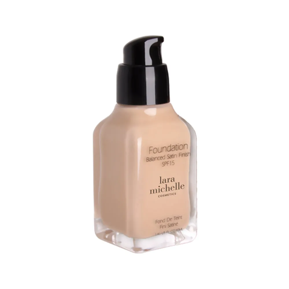 Balanced Satin Finish Foundation (Medium to Full Coverage)