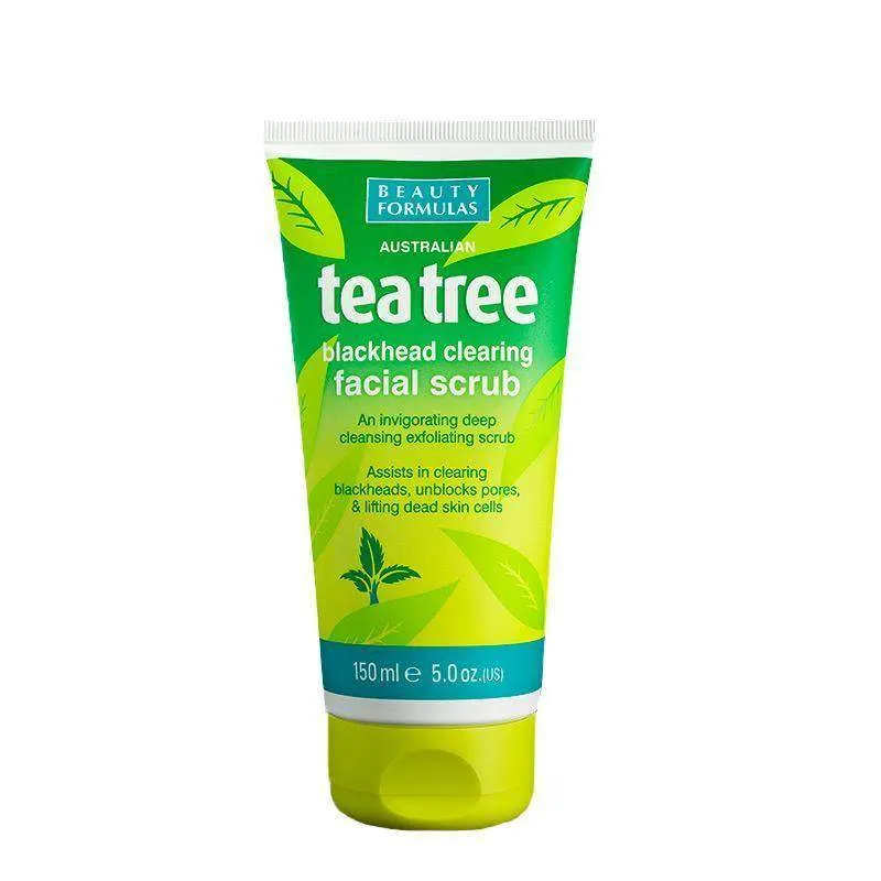 Beauty Formulas Tea Tree Facial Scrub