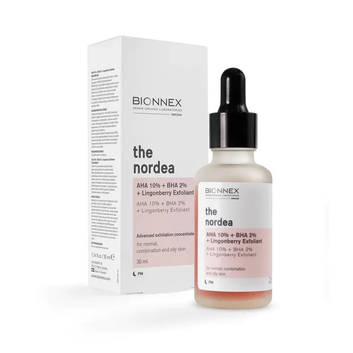 Bionnex Nordea AHA 10%   BHA 2%   Lingonberry Exfoliant