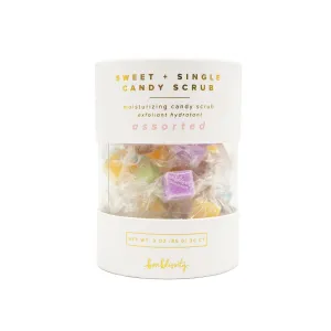 Bonblissity Sweet Single Moisturizing Candy Scrub Assorted Scents 30piece