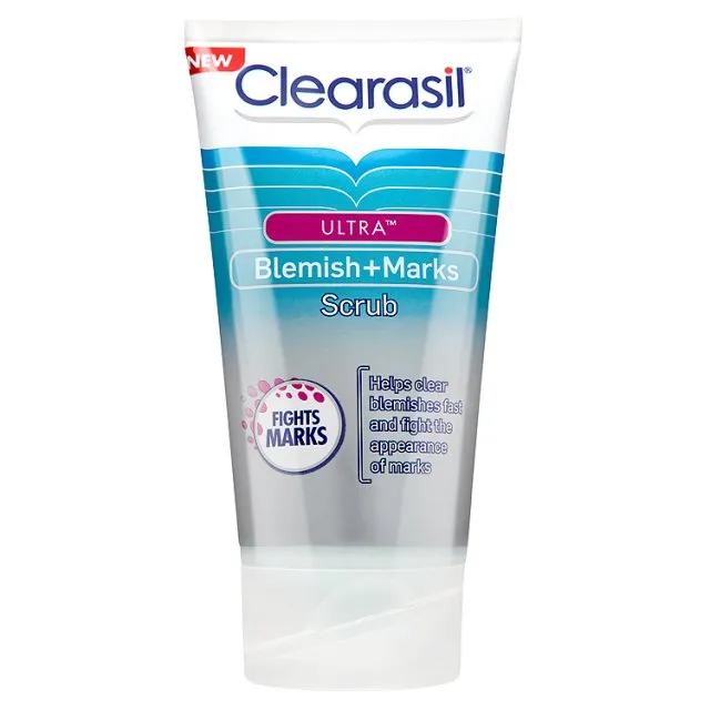 Clearasil Ultra Blemish   Marks Scrub (150ml Tube)