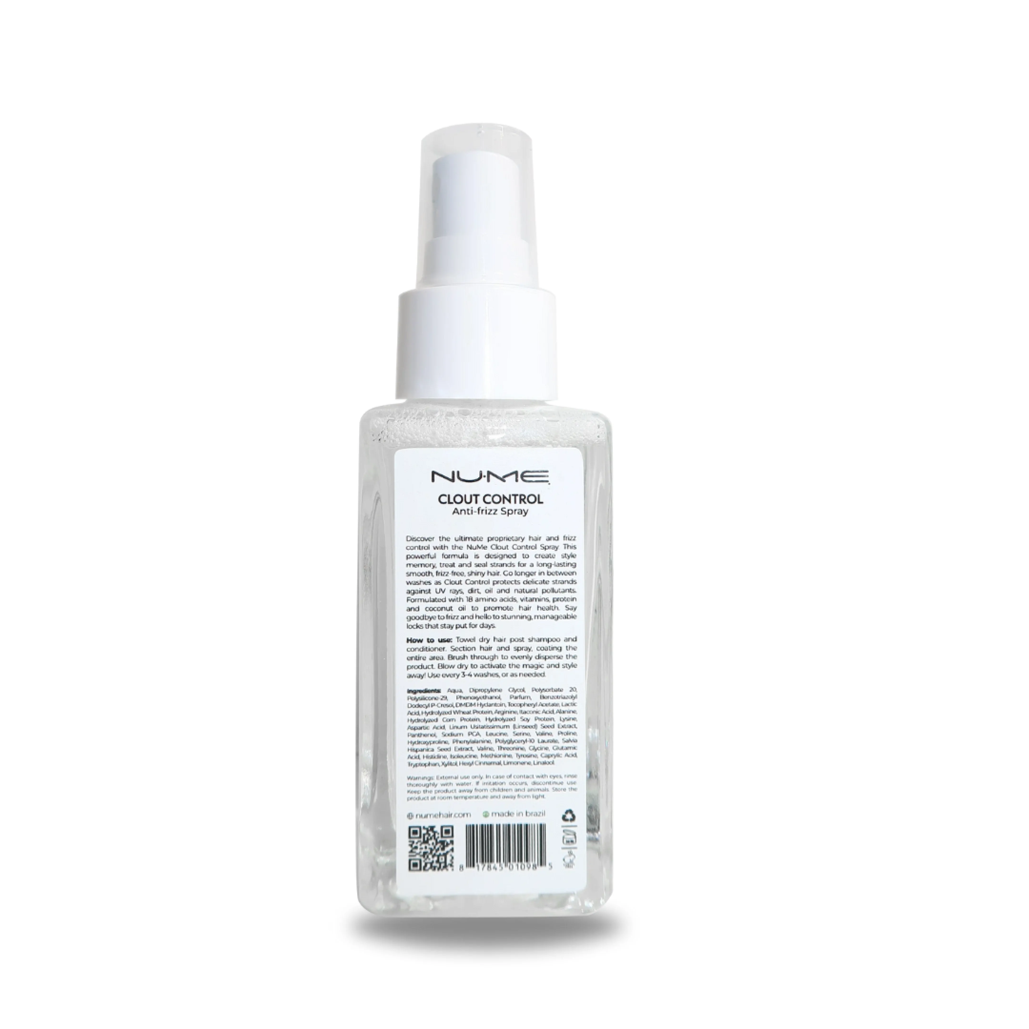 Clout Control Anti-Frizz and Heat Protectant Spray (60ML)