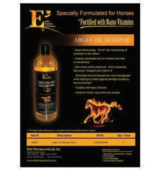 E3 ARGAN OIL SHAMPOO