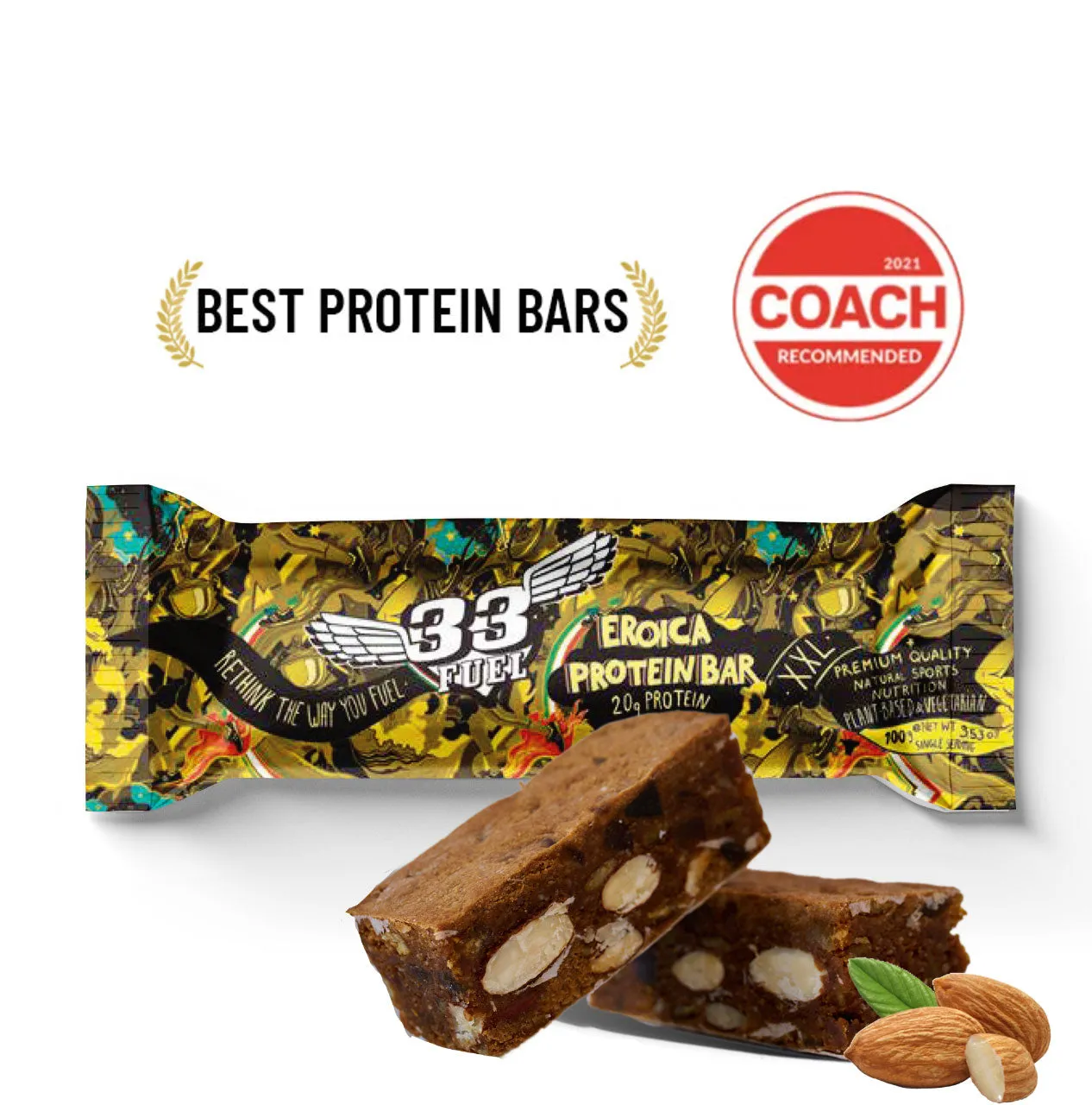 Eroica Natural Protein Bars