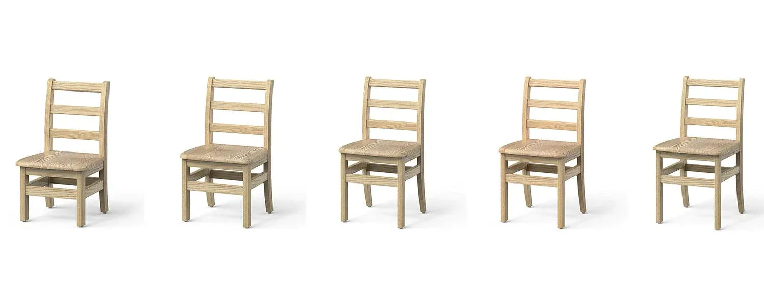 Foundations Little Scholars Classroom Chairs (5 heights available) - 2 Pack