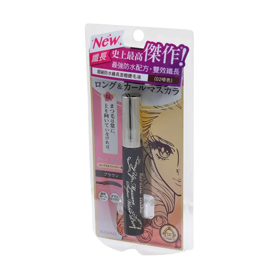 HEROINE MAKE HM Long Up Mascara S.Wp 02 Brown  (6g)