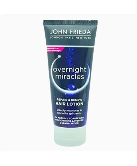 John Frieda  Overnight Miracles Repair Renew Hair Lotion