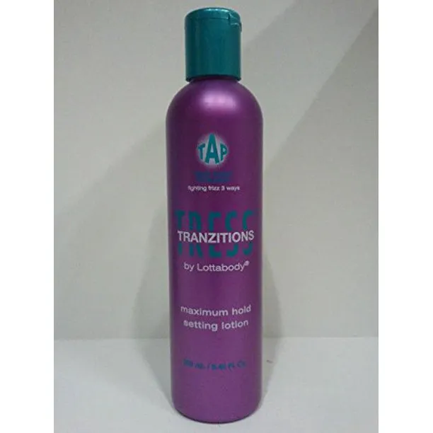 Lotta body Tress Tranzitions Maximum Hold Setting Lotion