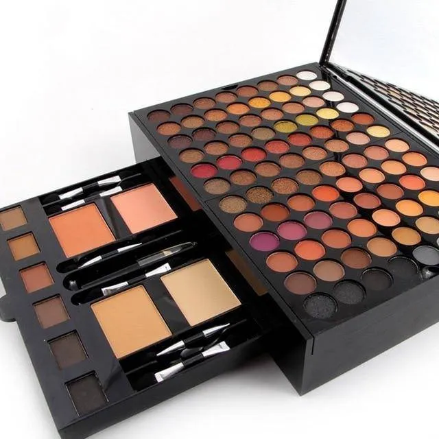 Multi Color Eye Shadow Palette Blush Powders Makeup Set