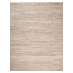 Natural Zameen Modern Wool Rug - 12' x 15'5"