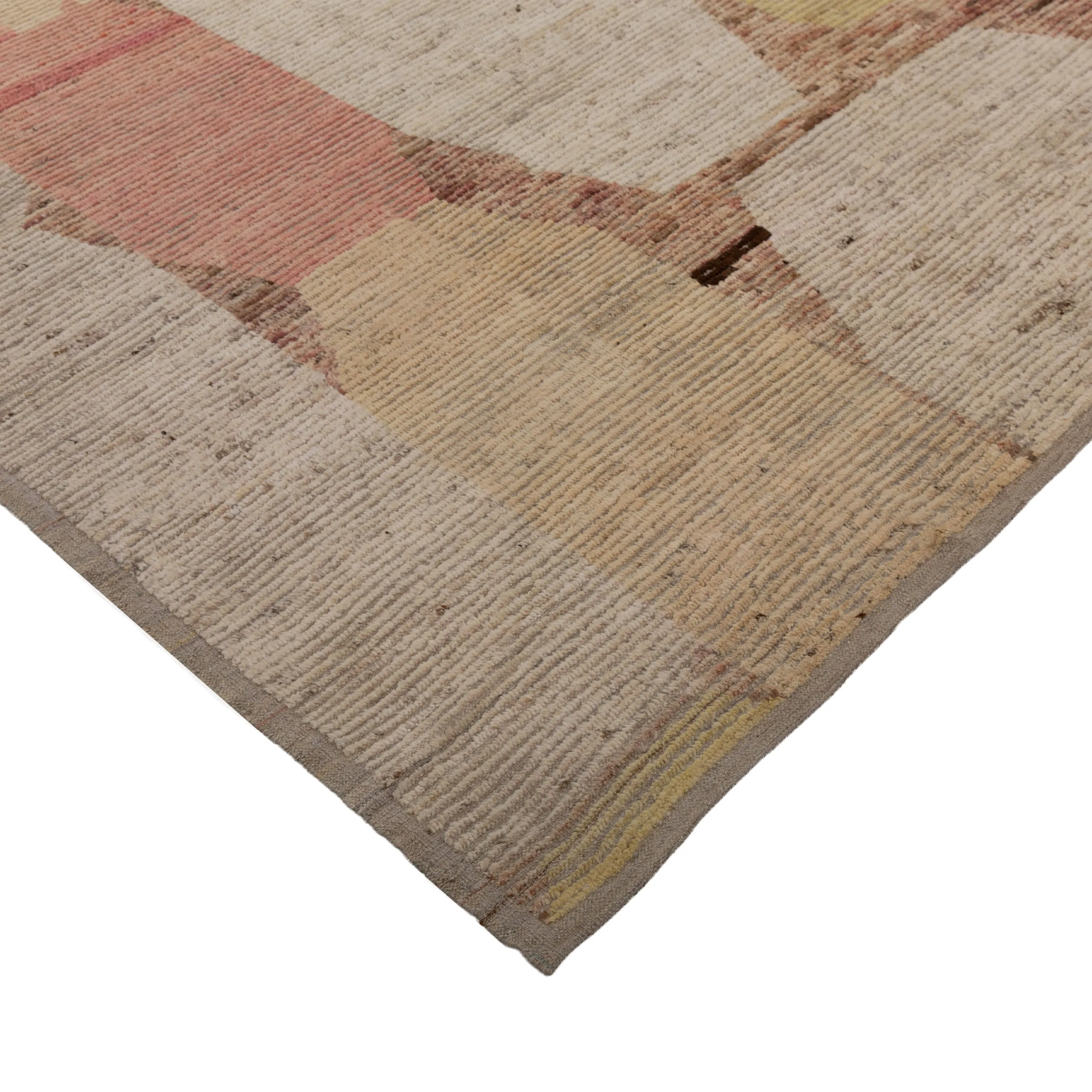 Natural Zameen Transitional Wool Rug - 9'9" x 13'11"