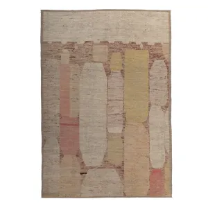 Natural Zameen Transitional Wool Rug - 9'9" x 13'11"