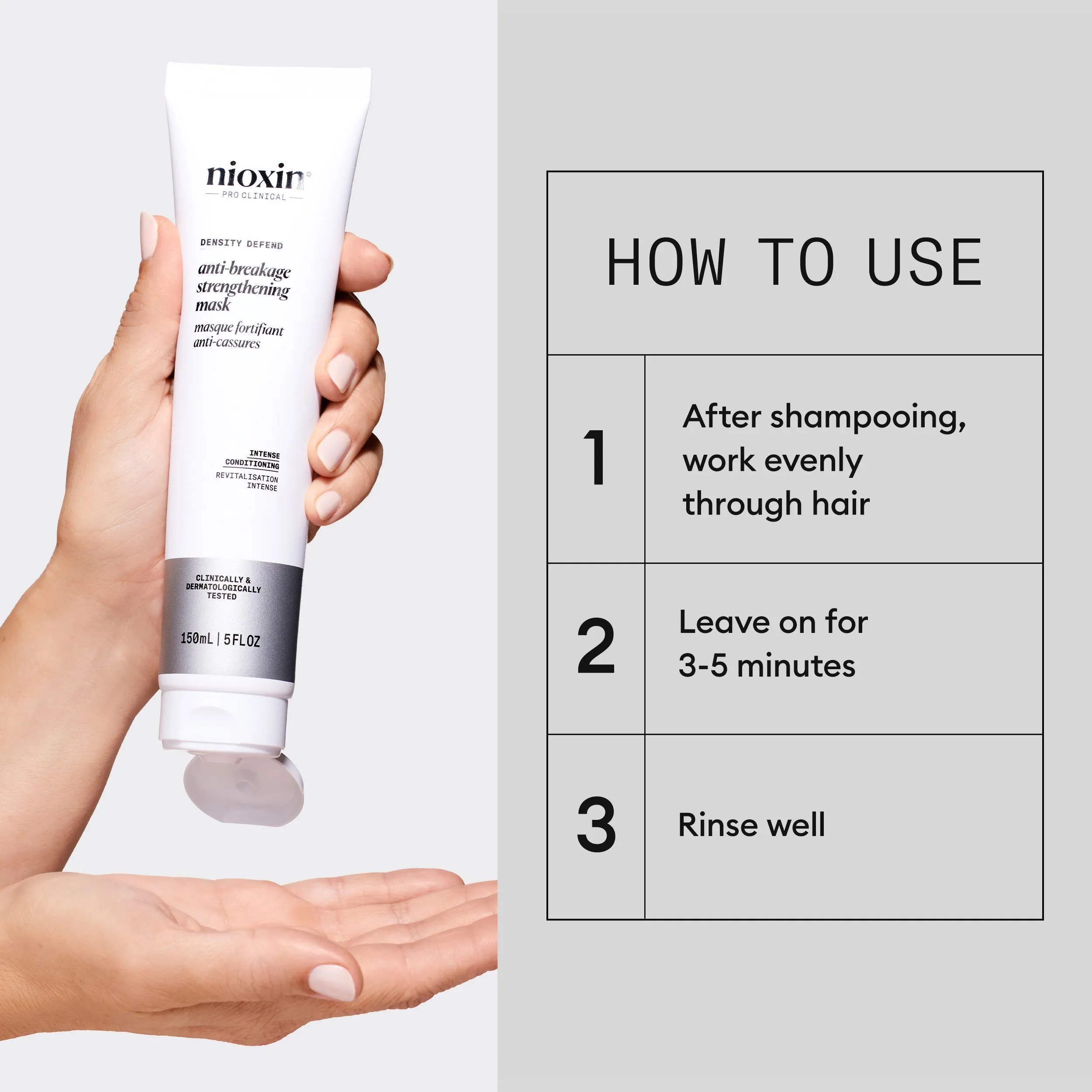 Nioxin Density Defend Anti-breakage Strengthening Mask - Protects Against Hair Breakage