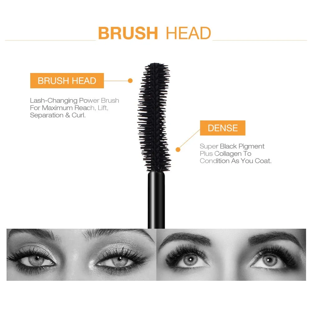 O.TWO.O 3D Mascara Lengthening Black Lash Eyelash Extension Eye Lashes