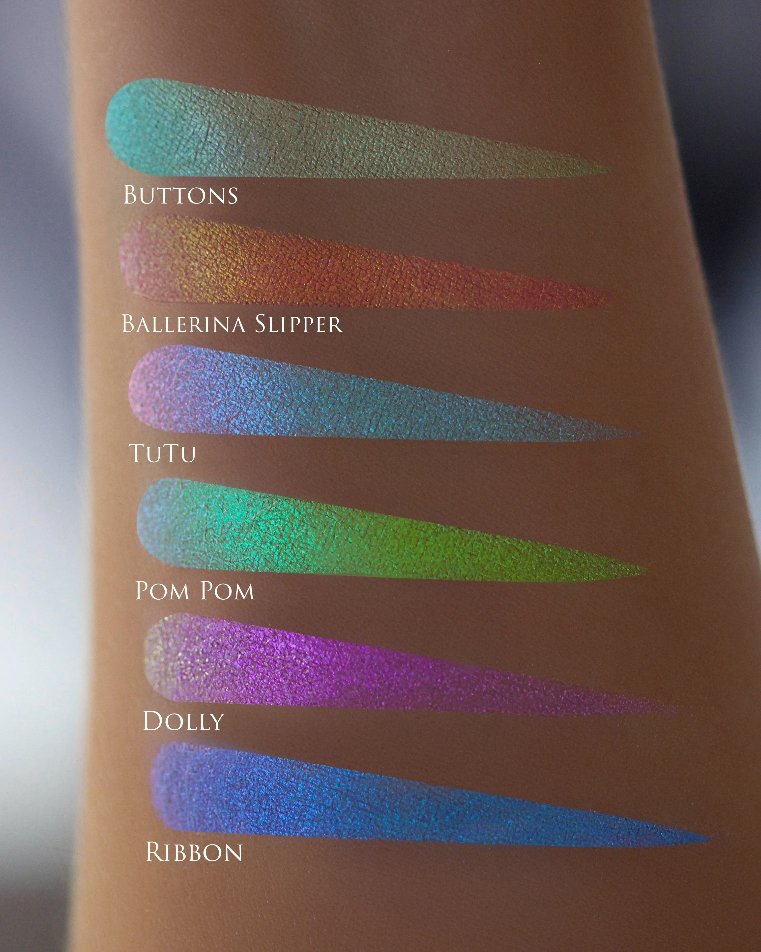 Pastel Duochrome Loose Eyeshadows