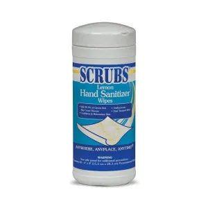 SCRUBS - Lemon Hand Sanitizer Wipes