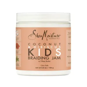 Shea Moisture Coconut & Hibiscus KIDS Braiding Jam 5.5 oz