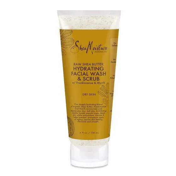 SheaMoisture RAW SHEA BUTTER FACIAL WASH & SCRUB