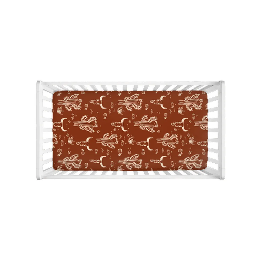 Wild West Crib Sheets